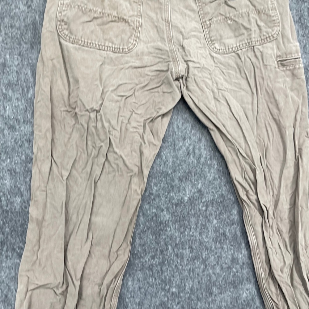 Carhartt Pants Mens 33x30 Canvas Work Pants Straight Leg Distressed Carpenter - Picture 16 of 16
